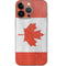 Canada Flag Distressed iPhone 14 Pro Skin